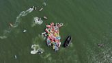 More than 100 climate activists arrested after two-day blockade at Newcastle coal port in Australia