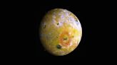 Jupiter's violent moon Io has been the solar system's most volcanic body for around 4.5 billion years