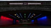 The Memorial Boulevard tunnel in Providence has a colorful new look. Here's why.