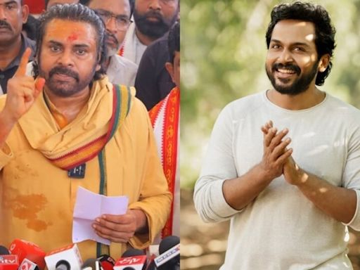 Pawan Kalyan responds to Karthi's apology over his comment on Tirupati laddu row: ‘Handle such topics with care’