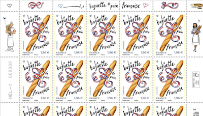 France now has baguette-scented baguette postage stamps