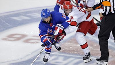 The New York Rangers were headed for another sweep. Now they're fighting to close out Carolina