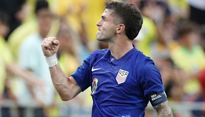 Christian Pulisic fires free-kick as the USA seal draw against Brazil