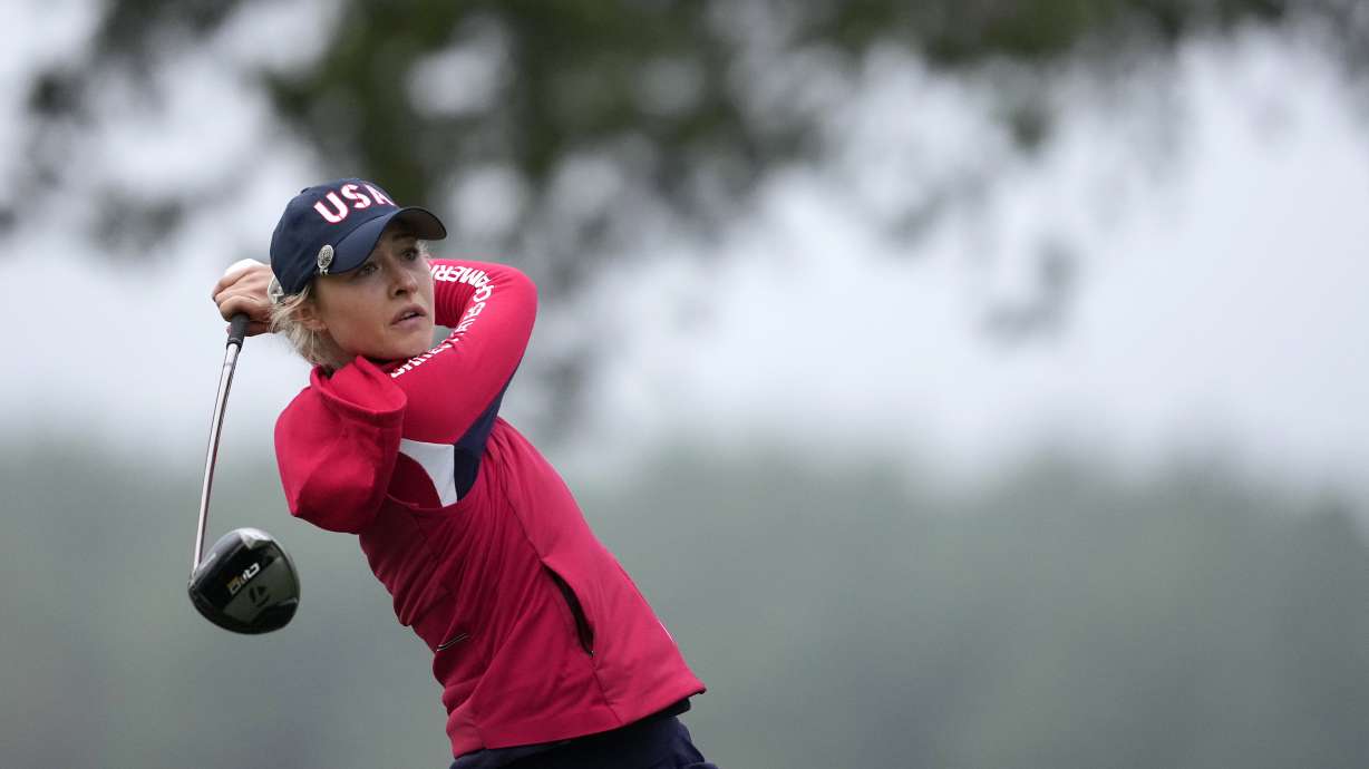 Nelly Korda leads Americans to a record-setting 6-2 margin on first day of Solheim Cup