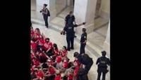 US: Protesters Arrested After Taking Over Capitol Building Ahead Of Netanyahu’s Speech 3