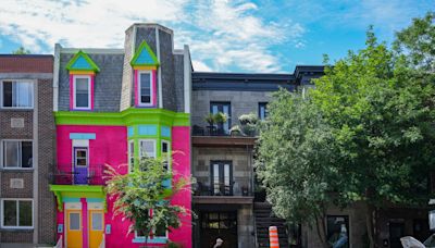 City of Montreal says painting a house as an ad for Koodo is against the rules