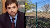 Russian tycoon erects 'ugly Berlin Wall' 6ft privacy fence on £2.8m estate