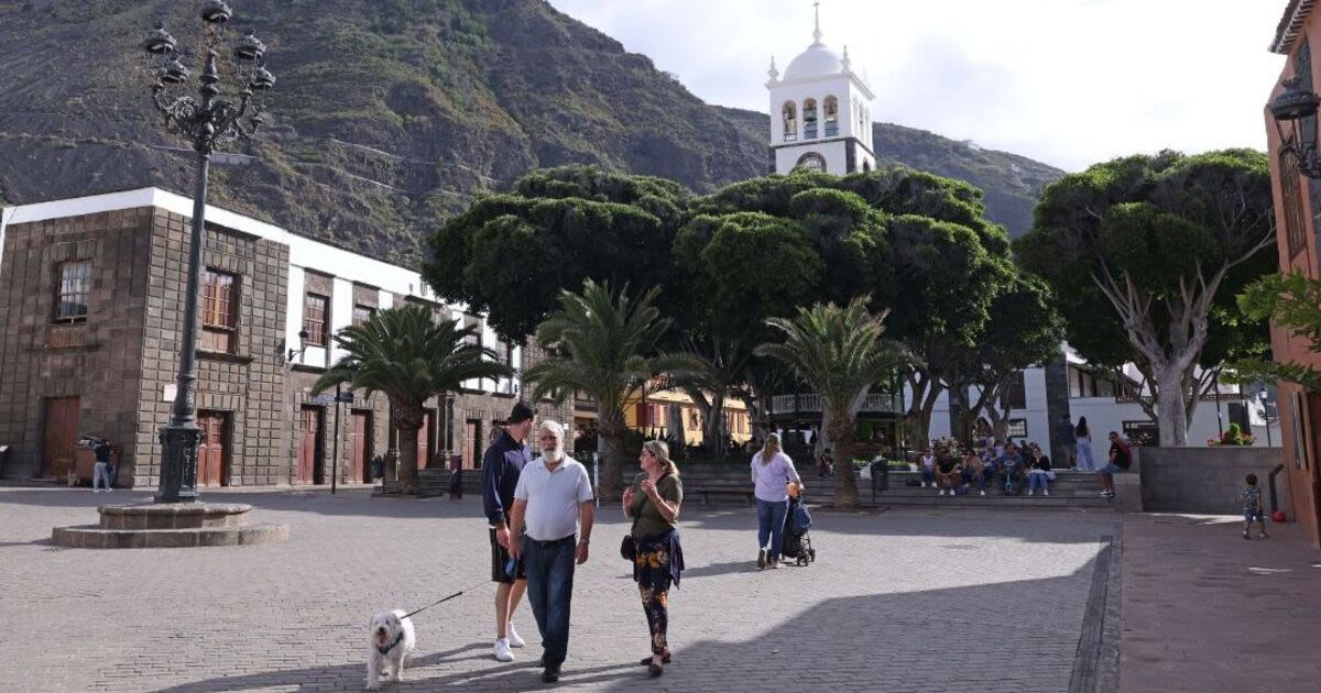 Beautiful Tenerife seaside town unspoilt by the hordes of British tourists