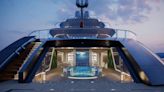 This Sleek 262-Foot Superyacht Has a Jacuzzi With Panoramic Views of the Ocean