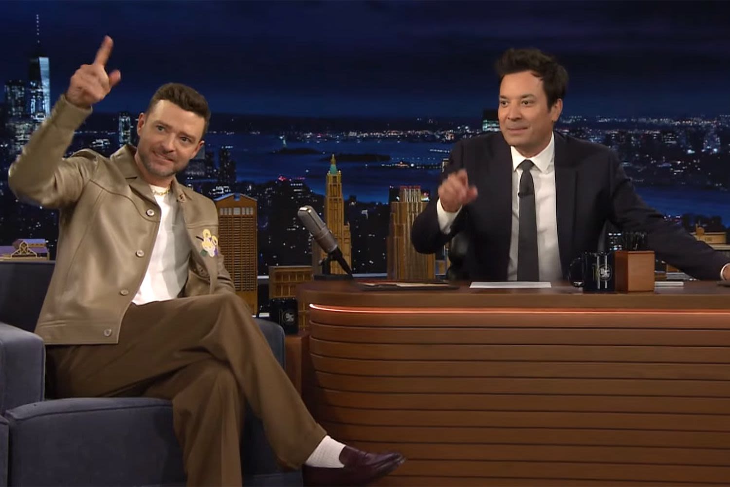 Justin Timberlake and Jimmy Fallon Preview New Christmas Song ‘You’ll Be There’: ‘It’s About a Bromance’