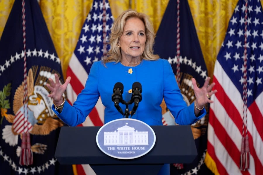 Jill Biden coming to Virginia Beach on Thursday