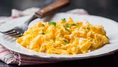 The Seasoning Secret You Need For Creamy Scrambled Eggs