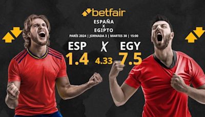 España vs. Egipto: horario, TV, pronósticos, estadísticas y clasificación