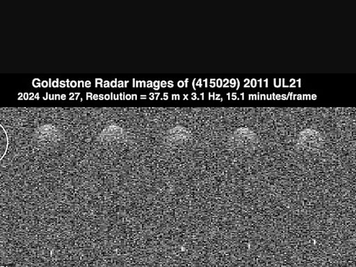 Nasa captura momento em que asteroide 'matador de planetas' passam perto da Terra; veja