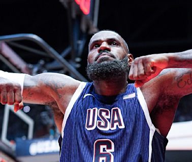 LeBron James picked as Team USA's flag bearer for Paris Games