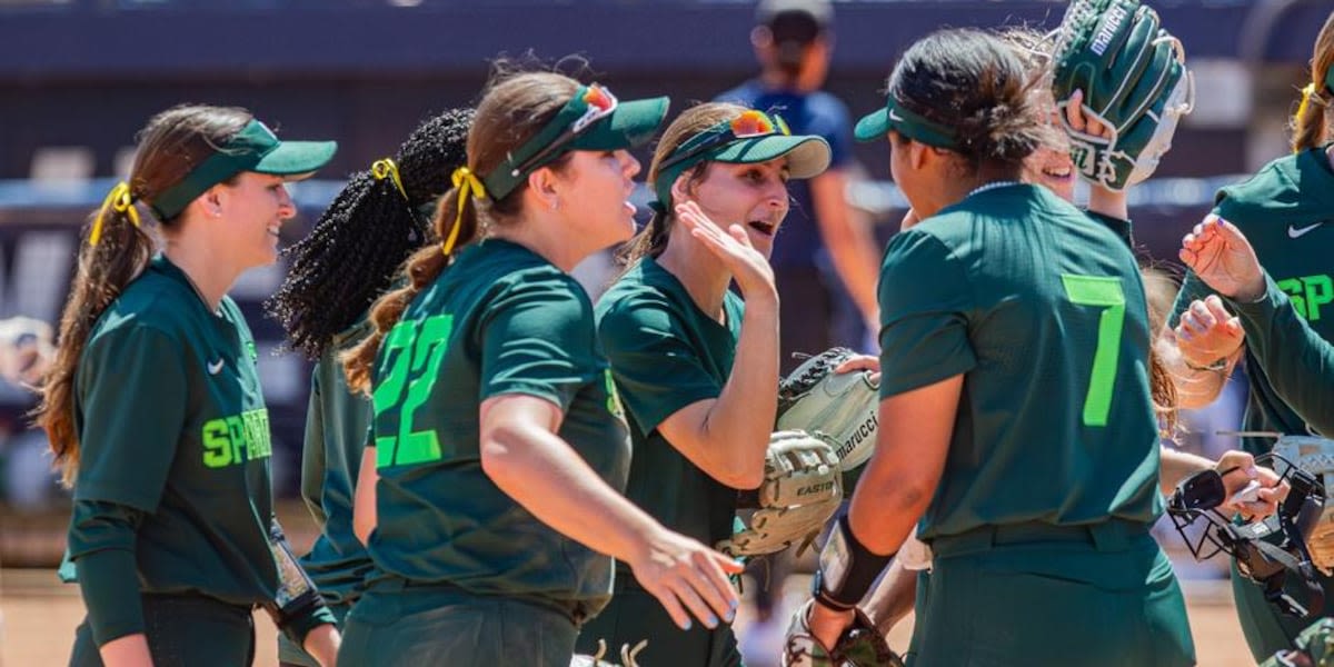 Michigan State softball starts final series at Purdue