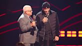 Nicky Jam Surprised by His Dad With Hall of Fame Award at 2022 Billboard Latin Music Awards