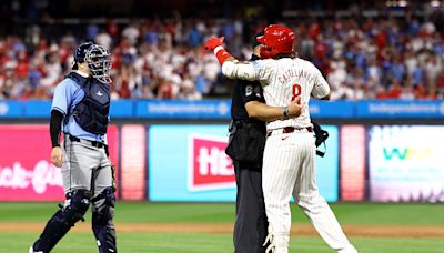 Castellanos and Harper rip Rays reliever Uceta after beanball