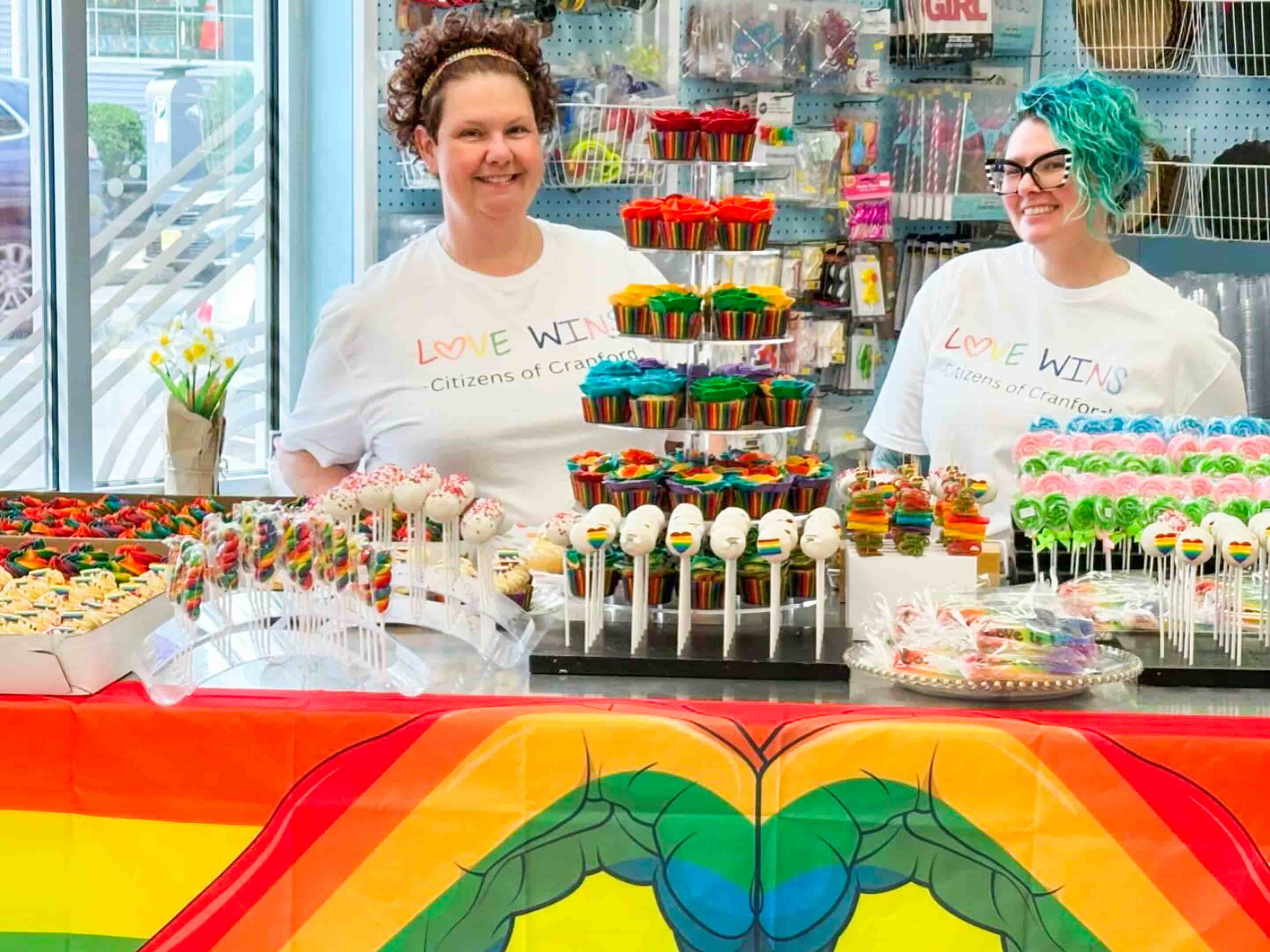 Community Flocks to Bakery Threatened with Boycott Over Its Pride Flag