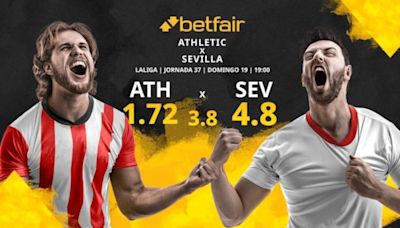 Athletic Club vs. Sevilla FC: horario, TV, estadísticas, clasificación y pronósticos