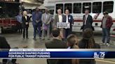 Gov. Josh Shapiro visits Red Rose Transit and calls for investment in public transportation