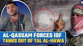 Al-Qassam Destroys Israeli Merkava Prowess| Two Tanks and Helicopter Hit, One Soldier Killed| Watch