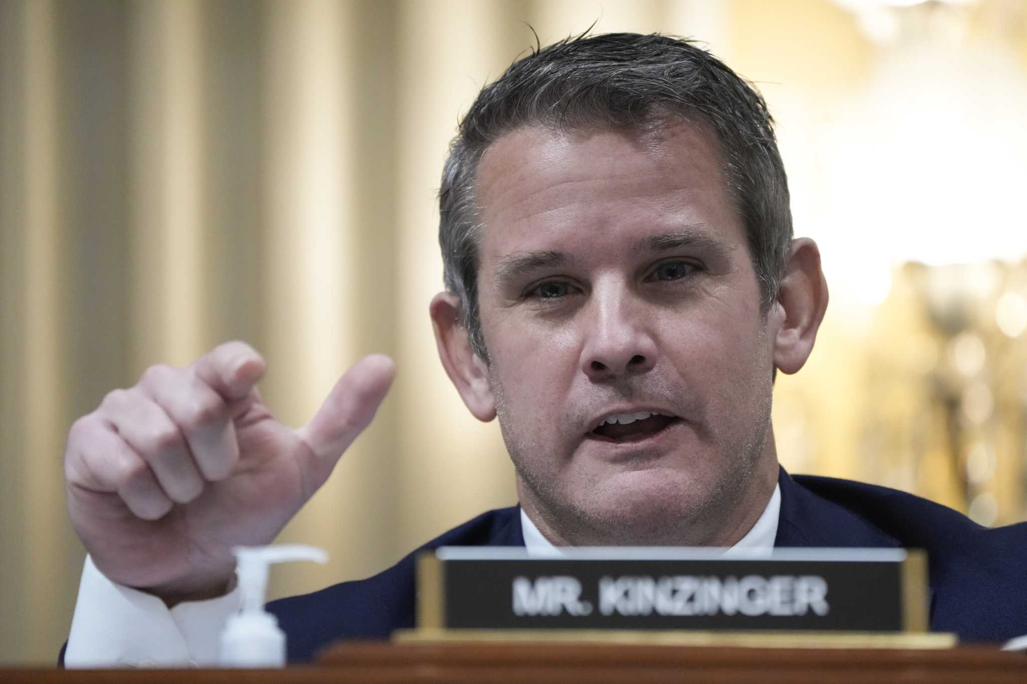 Former GOP Rep. Adam Kinzinger endorses Biden, whose campaign wants to flip anti-Trump Republicans