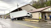 Truck crashes into Parker grocery store