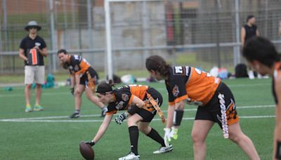 Oviedo se engancha a las cintas del 'flag football': fútbol americano sin contacto