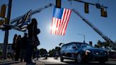 Procession, funeral held for slain Colorado police officer