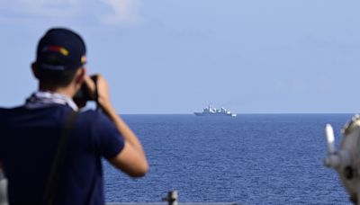 菲律賓海軍拍攝中國軍艦照片 (圖)