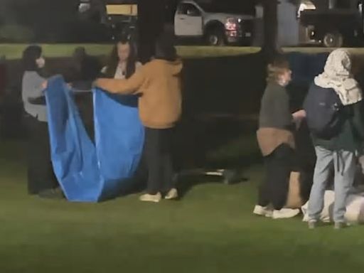 Encampment taken down at Tufts University, protest ends "peacefully and voluntarily"