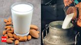 Almond VS Real Milk Benefits: A Comprehensive Comparison | - Times of India