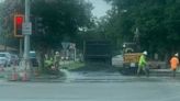 Crews repairing broken water main in Kenner after car crash caused damage