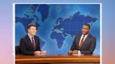 'SNL' Stars and Native New Yorkers Colin Jost and Michael Che Share Their Go-to Tips for Visiting NYC's Rockefeller Center