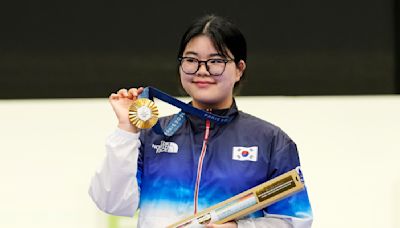 Surcoreana Oh Ye Jin rompe récord olímpico de tiro para ganar el oro en París