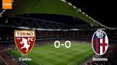 Torino y Bolonia se reparten los puntos en un partido sin goles 0-0