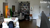 Video shows living room rocked by Malibu earthquake