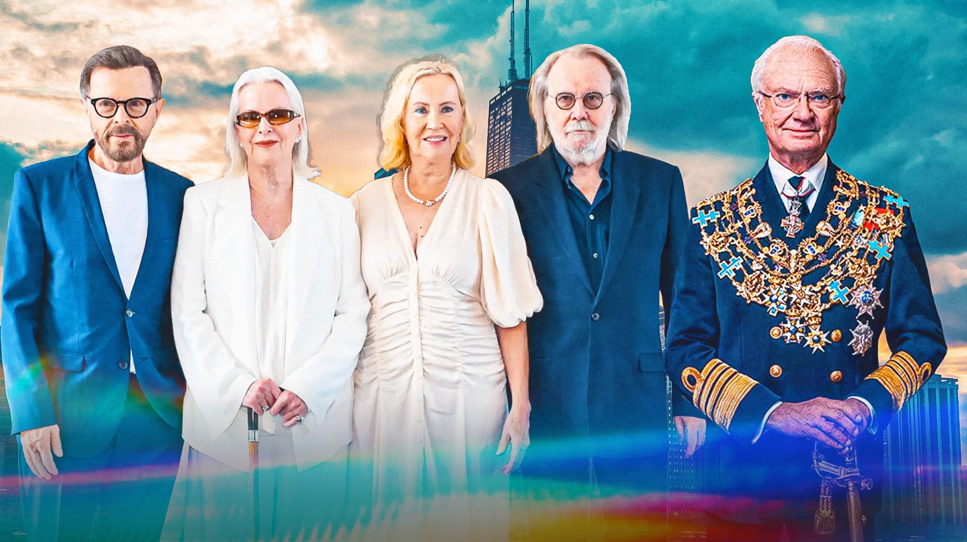 ABBA gets bonkers royal Swedish honors