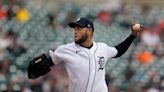 Rodriguez returns, helps Tigers to 4-0 win over Angels
