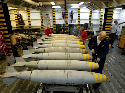 US resumes sending shipments of 500-pound bombs to Israel