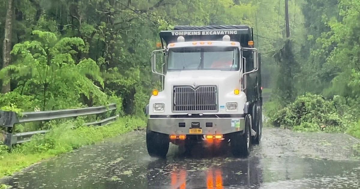 Severe weather brings thunderstorms, hail north of NYC. Here's the latest on the damage.