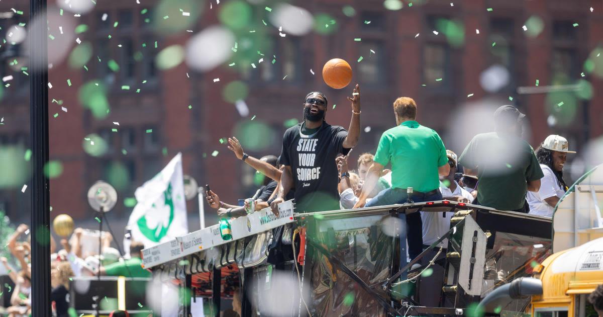 The best moments and photos from Celtics championship parade through Boston