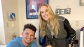 Patrick and Brittany Mahomes visit injured kids at hospital following Chiefs parade shooting