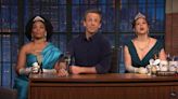 Seth Meyers’ Writers Force Him to Say Inappropriate Punchlines in Surprise Reversal of ‘Jokes Seth Can’t Tell’ | Video