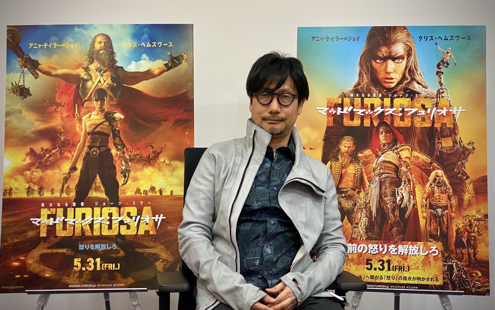 Hideo Kojima’s Response to Seeing ‘Furiosa’: ‘[George Miller] Is My God, and the Saga He Tells Is My Bible’