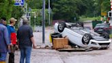 Scholz Visits Flood-Hit Zone With EU Parliament Vote Looming