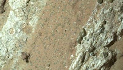 Habría vida microbiana en una roca de Marte