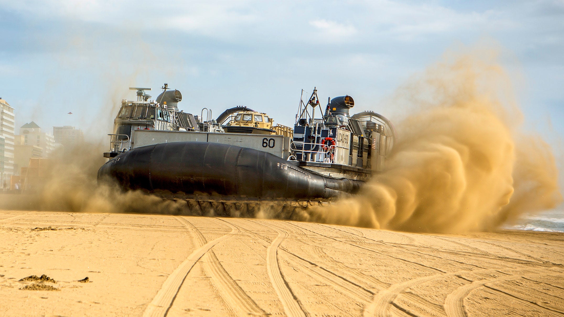 Why Aren't U.S. Navy LCAC Hovercraft Being Used To Deliver Aid To Gaza?