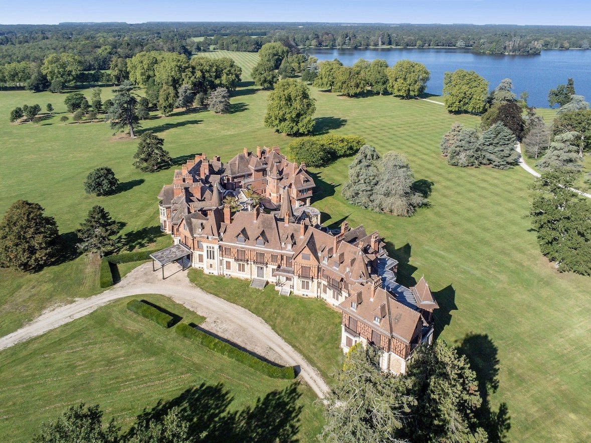 A French castle owned by royals and a Rothschild is on the market for $454M — which would make it one of the most expensive homes ever sold